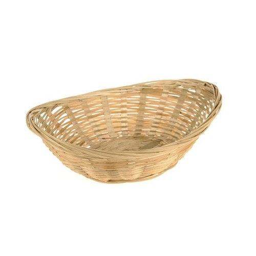Oval Bamboo Bread Basket 24 cm from Country Baskets