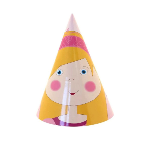 Princess Party Hats (x8) (12/72)