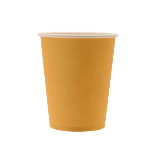 Yellow Party Cups - 9oz (x8) (12/72)
