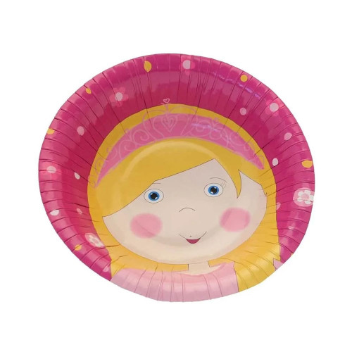 Princess Party Paper Bowl 7 inch (x8) (12/72)