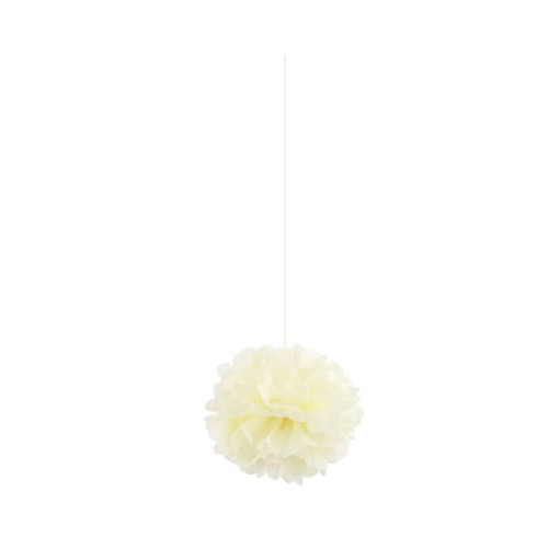 Ivory Pom Pom (12 inch)