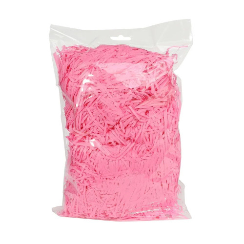 100grm Bag Pale Pink Shredded Tissue on Header