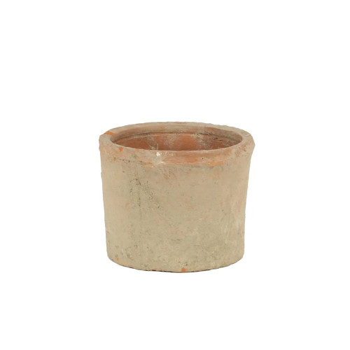 Fenland Mossed redstone cylinder pot D13cm