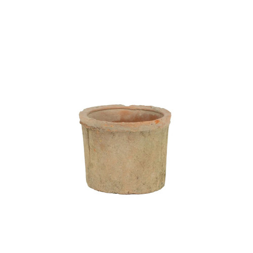 Fenland Mossed redstone cylinder pot D10cm