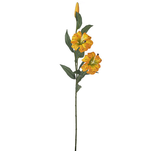 Lily x3 Yellow 85cm from Country Baskets