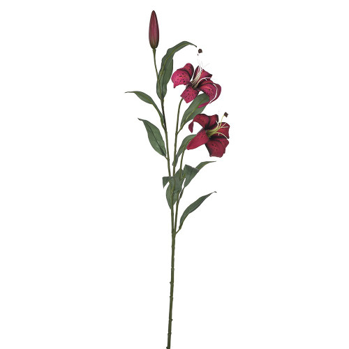 Lily x3 Hot Pink 85cm from Country Baskets