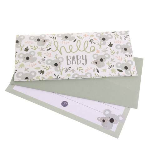 Gift Wallet Hello Baby Koala from Country Baskets