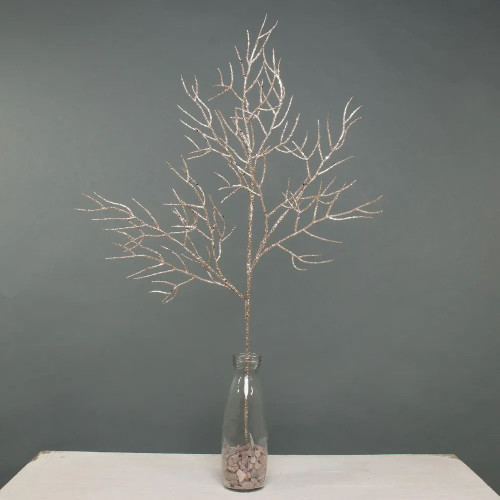 Glitter Twig stems Champagne  Glitter Twig stems Champagne