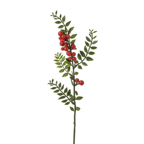 Nandina With Red Berries Spray from Country Baskets