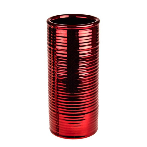 Festive Vase Red 25 cm from Country Baskets