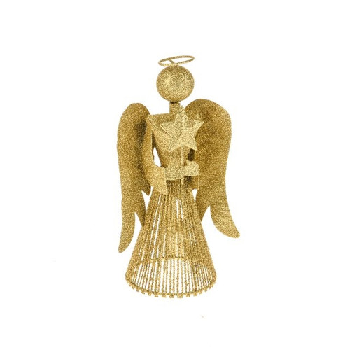 Glitz Angel Gold 25Cm from Country Baskets