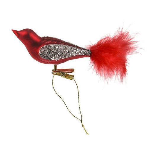 Feather Bird Red from Country Baskets