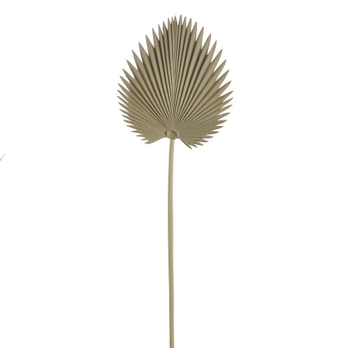 Artificial Soft Touch Gold Palm Fan 75cm