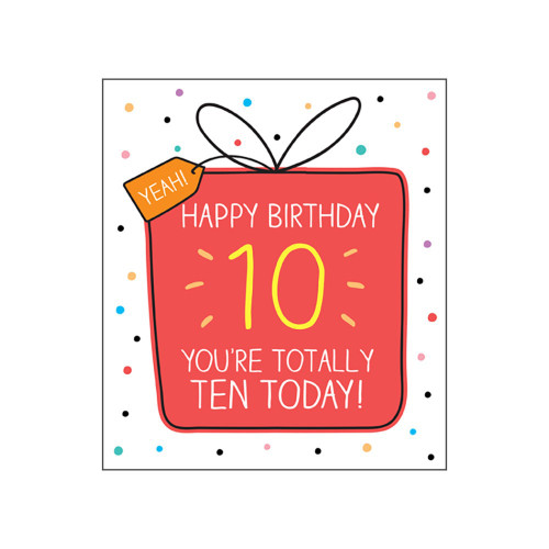 10th Birthday from Country Baskets