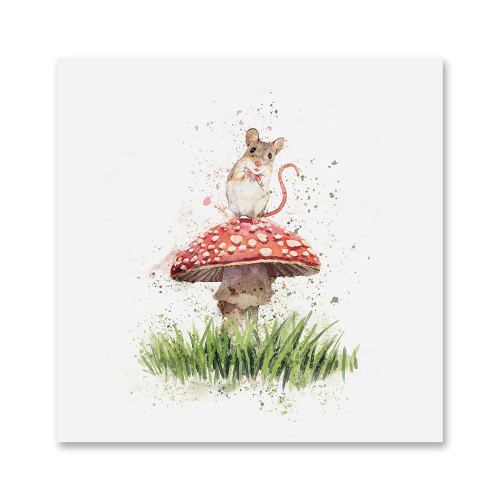 Mouse On Toadstool