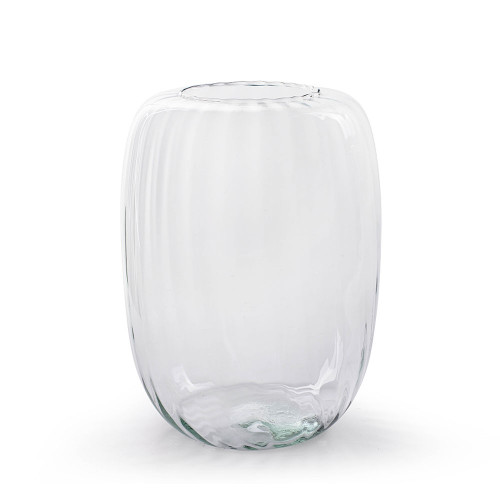 Eco vase optic 'calvin' h25 d19 cm