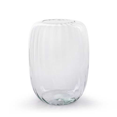 Eco vase optic 'calvin' h25 d19 cm from Country Baskets