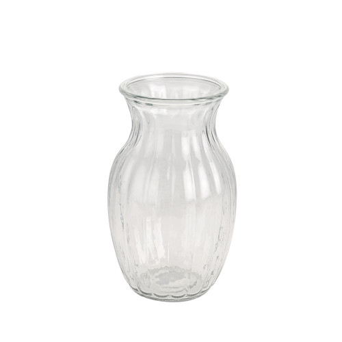 Glass Olpe Vase 19x12cm