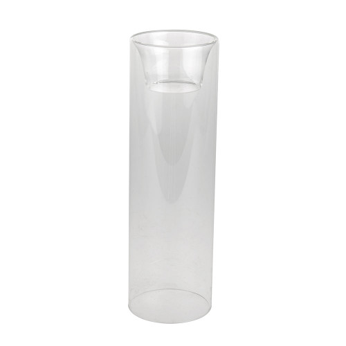 Glass Long Tealight Holder 25cm