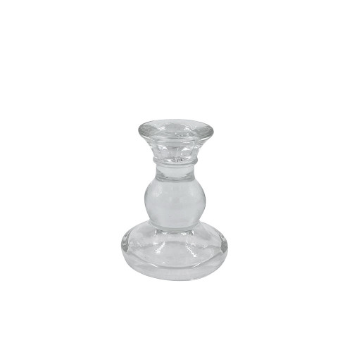 Glass Candle Holder 10cm