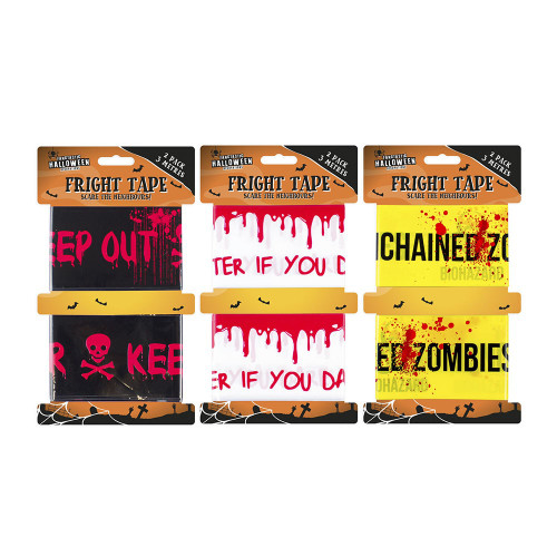Halloween Fright Tape - 2pk from Country Baskets