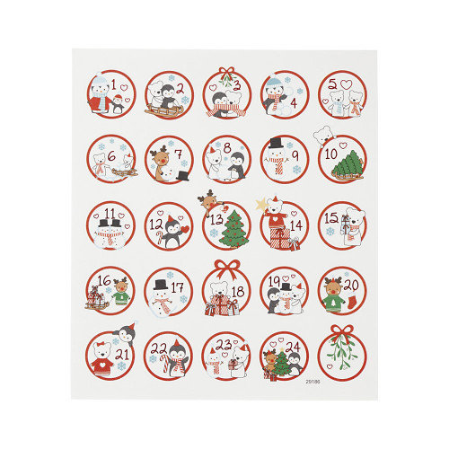 Christmas Sticker 3 from Country Baskets