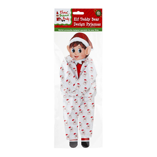 Elf Bear Pajamas Outfit