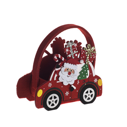 Felt Santa Car Basket
