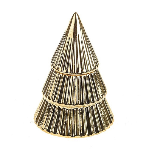 Nordic Ceramic Tree Gold 10Cm from Country Baskets