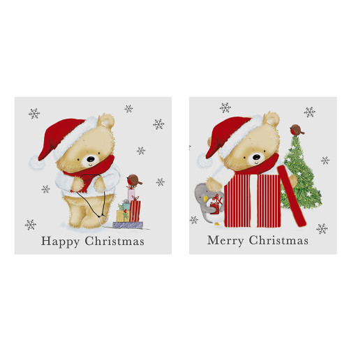 Christmas Cards Bears 12pk