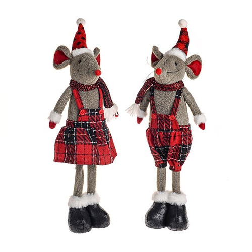 MR And Mrs Mouse Standing 2 Asstd Trd