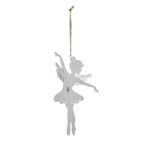 Metal White Fairy 20Cm