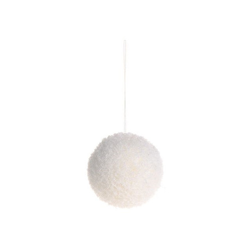 Snowball Hanging Dec 9Cm