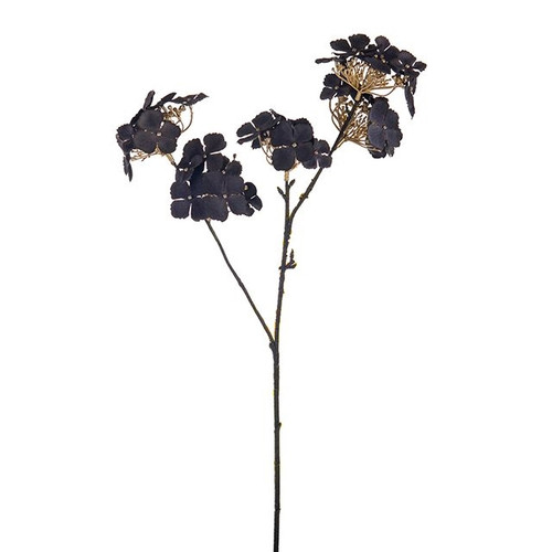 Hydrangea 2 Flower Spray Grey 61Cm Hqn from Country Baskets
