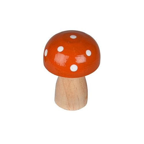 Mushroom Orange 7.6Cm Wdl