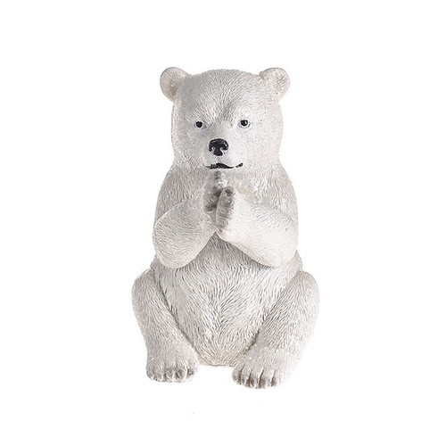 Polar Bear Paws Up Ornament 11Cm Crf