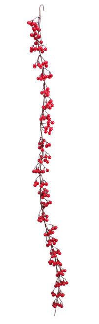6ft Berry Garland - Red  (12/120)