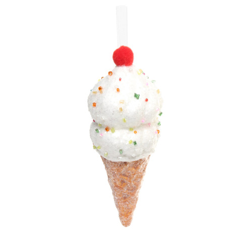 Ice Cream Cone - Brown - 6 Inch from Country Baskets