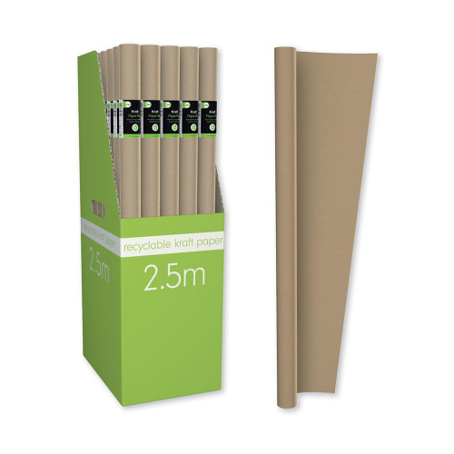 2.5m Brown Paper Rolls from Country Baskets