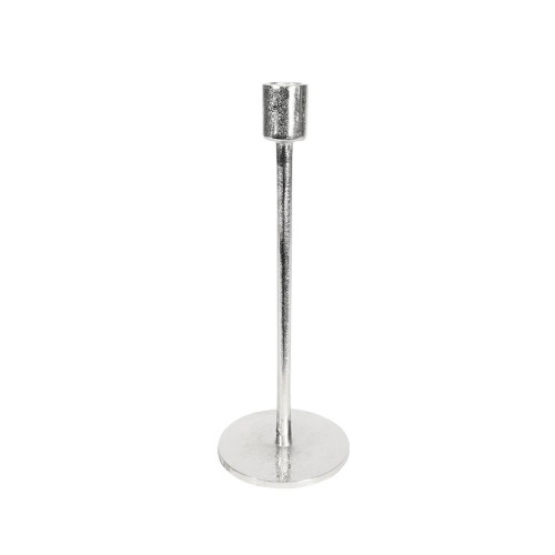 Covent Garden Tulip Candle Stick Raw Silver H27cm