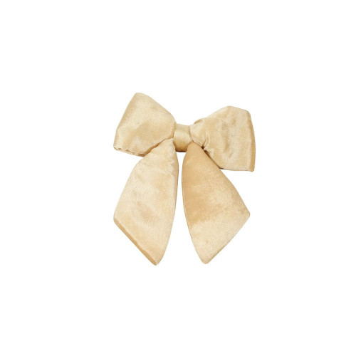 Champagne Plush Bow 10"x11" (28cm)
