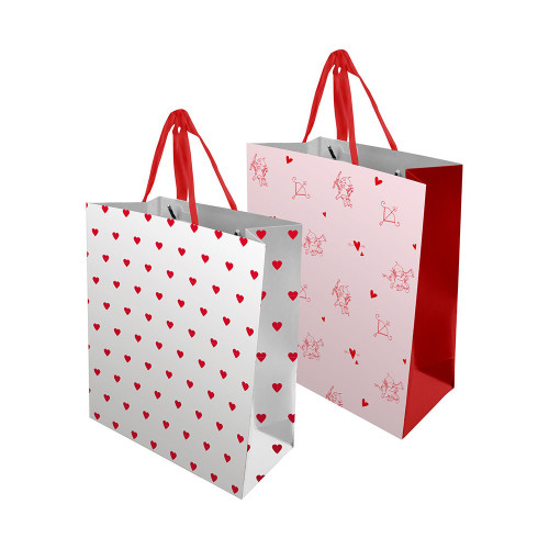 Valentine's Day Medium Gift Bag 2 Assort