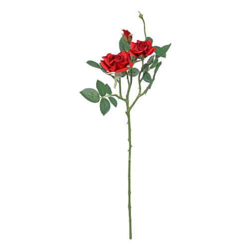 Jade Royal Rose x3 Red 64cm