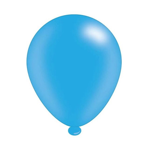 Light Blue Latex Balloons pk of 8 (1/48)