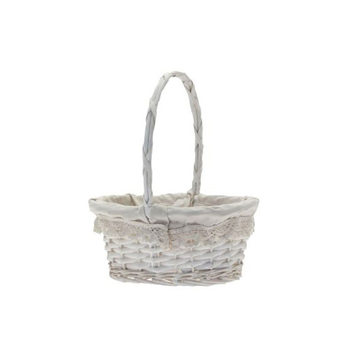 24x17cm Oval Victoria Basket W/Handle