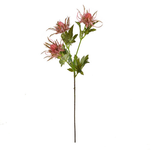 Artificial Sea Holly Spray Coral 67 cm