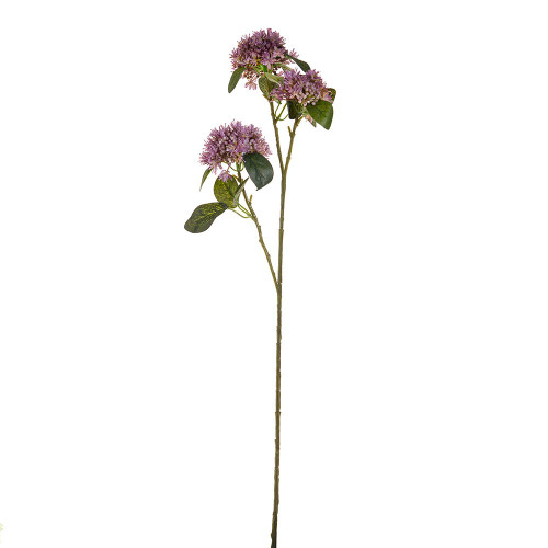 Artificial Sedum Spray Purple 65 cm