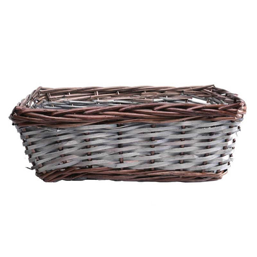 Rect Two Tone Tray UNLINED from Country Baskets