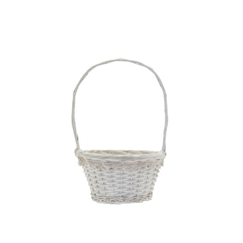 27.5cm Round Victoria Basket W/Handle from Country Baskets