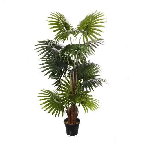 Artificial Potted Fan Palm Tree 165cm
